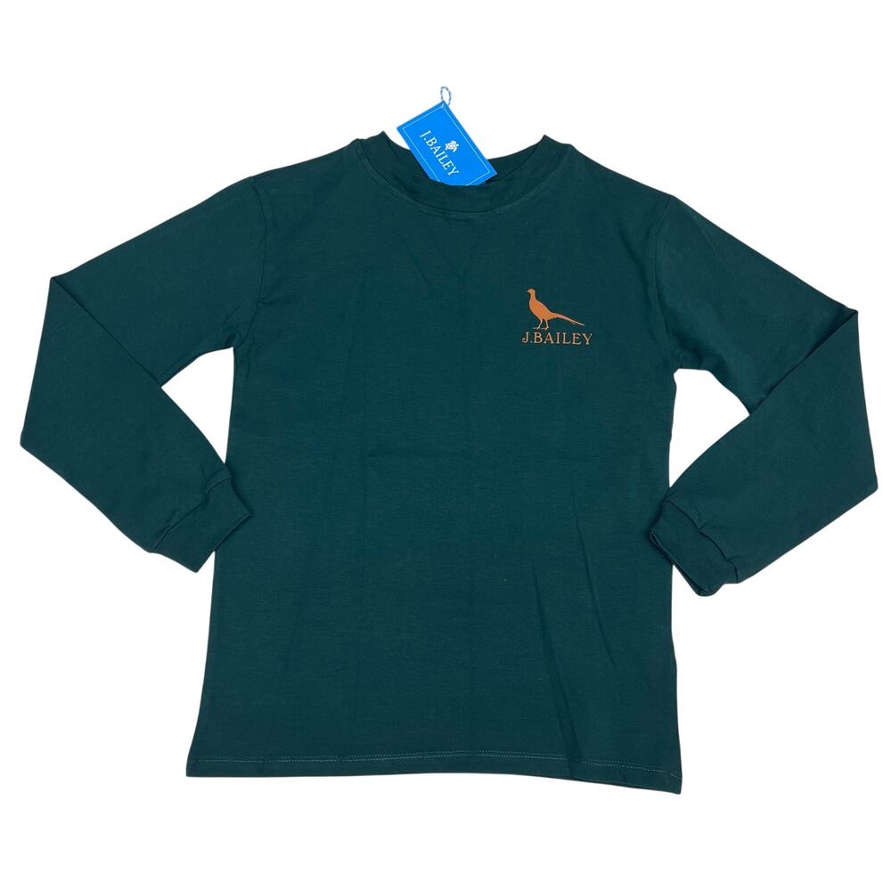 NWT J. Bailey Size 12 Pheasant Hunter Tee